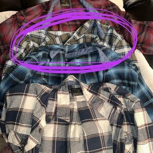 Jach's plaid flannels